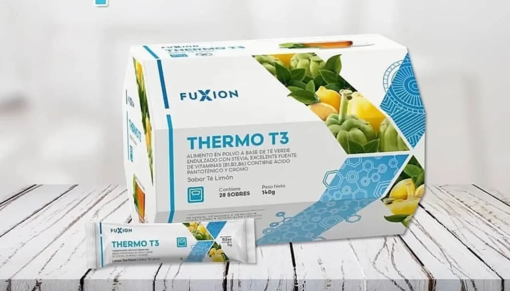 ¿cuantos sobres trae la caja de thermo T3?